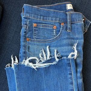 Madewell Distressed Cali Denim Boot